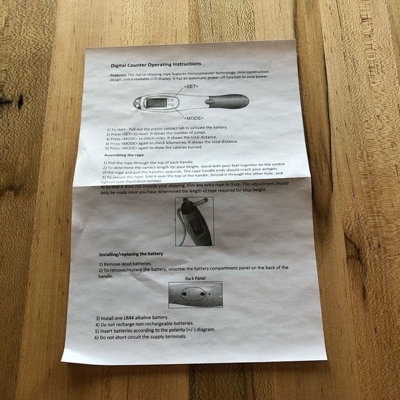 Jogi Digital Count Jump Rope,‎ 9’ Adjustable NWT - Picture 5 of 5